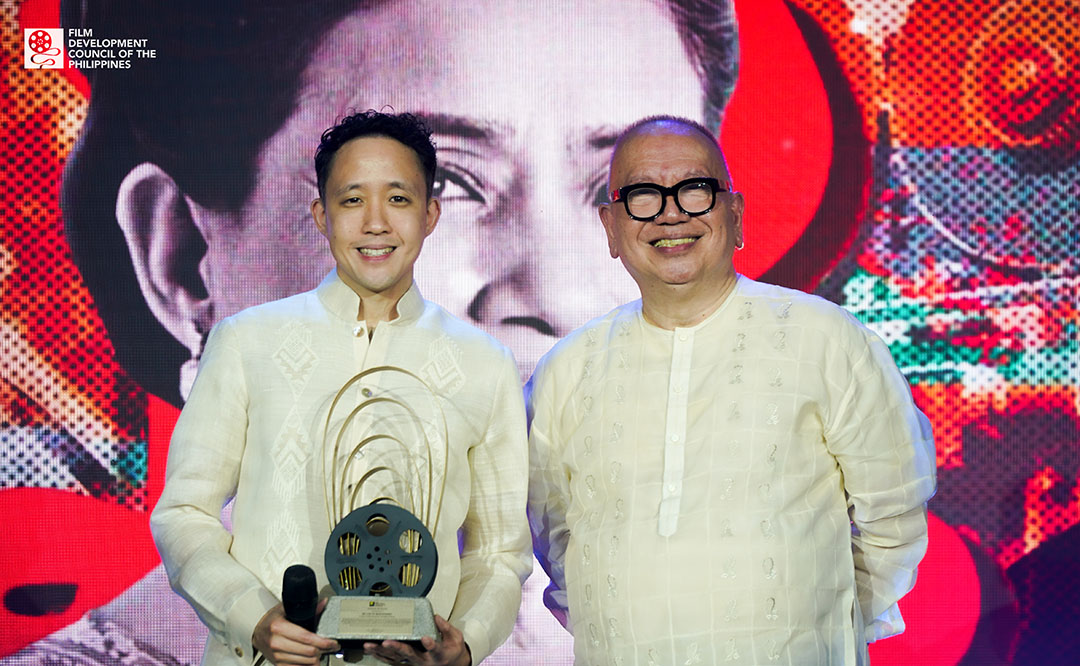 The honorary distinction conferred to Mother Lily Monteverde, represented by her grandson, Keith Monteverde